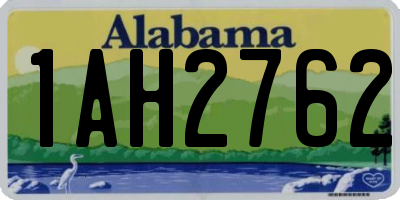 AL license plate 1AH2762