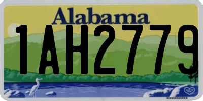 AL license plate 1AH2779