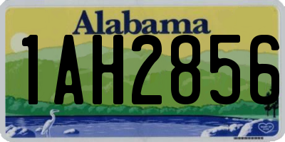 AL license plate 1AH2856