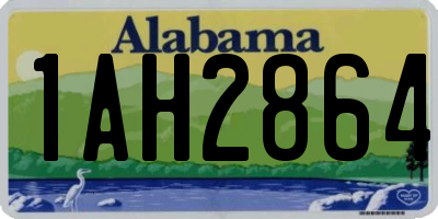 AL license plate 1AH2864