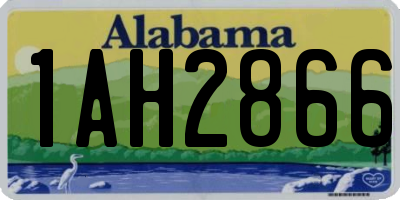 AL license plate 1AH2866