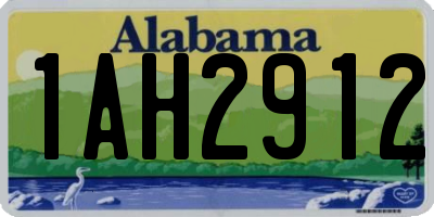 AL license plate 1AH2912