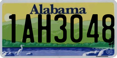 AL license plate 1AH3048