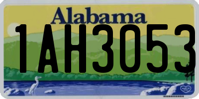 AL license plate 1AH3053