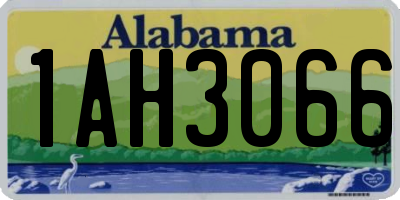 AL license plate 1AH3066
