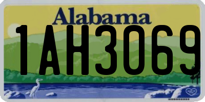 AL license plate 1AH3069