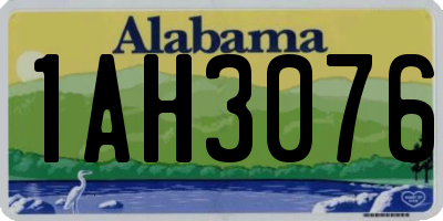 AL license plate 1AH3076