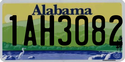 AL license plate 1AH3082