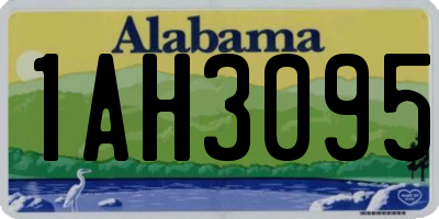 AL license plate 1AH3095