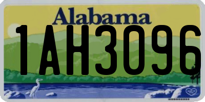 AL license plate 1AH3096