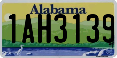AL license plate 1AH3139