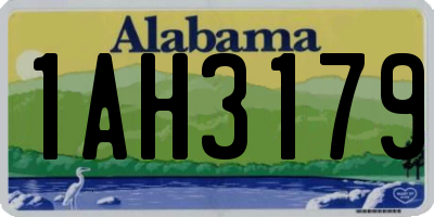 AL license plate 1AH3179