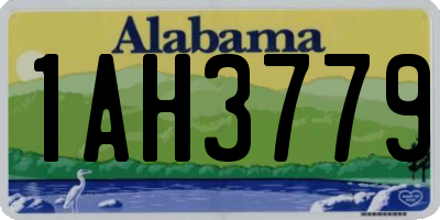 AL license plate 1AH3779