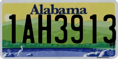 AL license plate 1AH3913