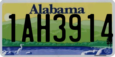 AL license plate 1AH3914