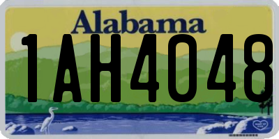 AL license plate 1AH4048