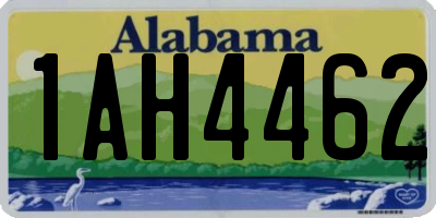 AL license plate 1AH4462