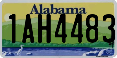 AL license plate 1AH4483