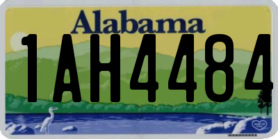 AL license plate 1AH4484