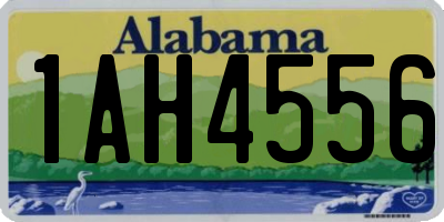 AL license plate 1AH4556