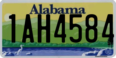 AL license plate 1AH4584