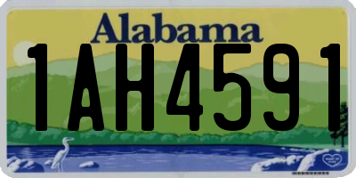 AL license plate 1AH4591