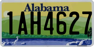 AL license plate 1AH4627