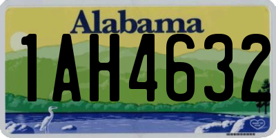 AL license plate 1AH4632