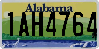 AL license plate 1AH4764