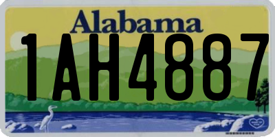 AL license plate 1AH4887