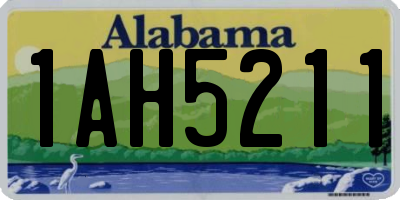 AL license plate 1AH5211
