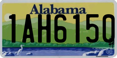 AL license plate 1AH6150