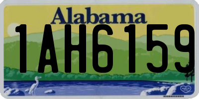 AL license plate 1AH6159