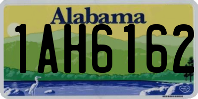 AL license plate 1AH6162