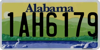 AL license plate 1AH6179