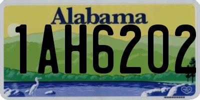 AL license plate 1AH6202