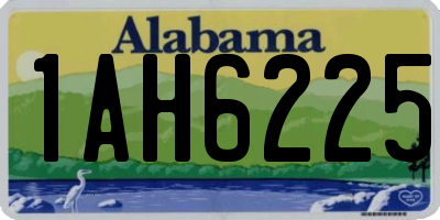 AL license plate 1AH6225