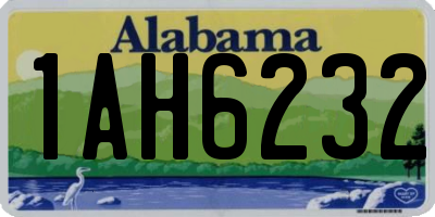 AL license plate 1AH6232