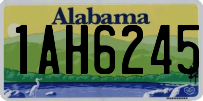 AL license plate 1AH6245