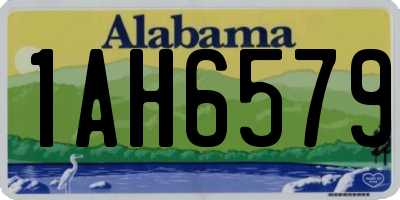 AL license plate 1AH6579