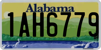 AL license plate 1AH6779