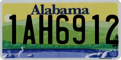 AL license plate 1AH6912