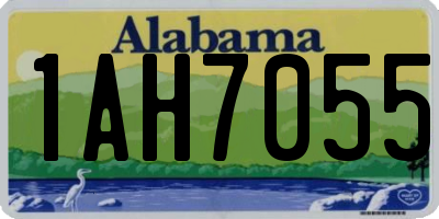 AL license plate 1AH7055