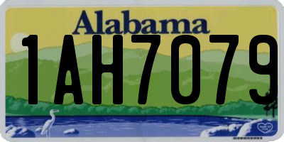 AL license plate 1AH7079