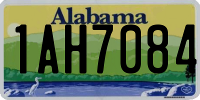 AL license plate 1AH7084