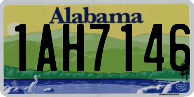 AL license plate 1AH7146