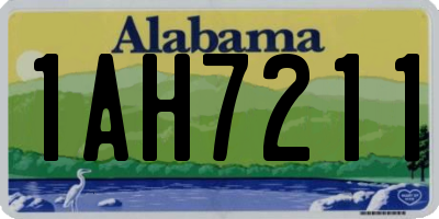 AL license plate 1AH7211