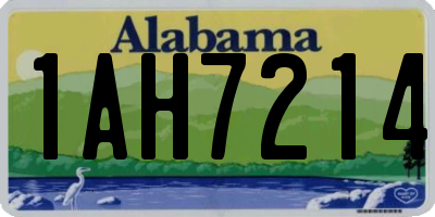 AL license plate 1AH7214