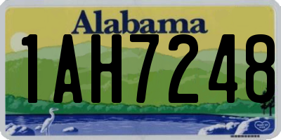 AL license plate 1AH7248