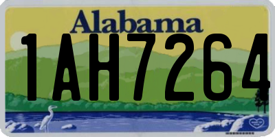 AL license plate 1AH7264
